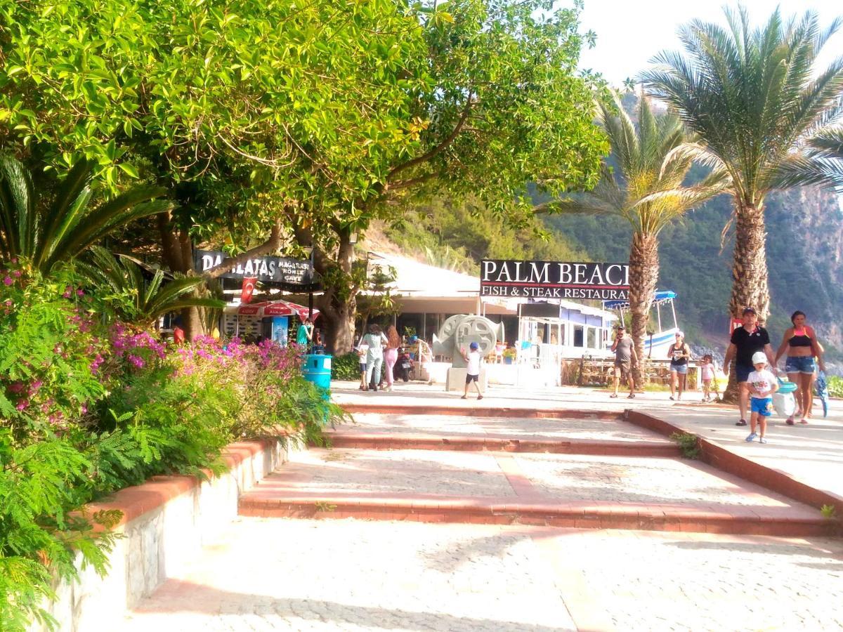 Sultan House: Beachfront Apartment with Balcony and Amenities Alanya Exterior photo